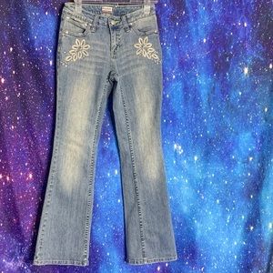 no boundaries elastic waist jeans